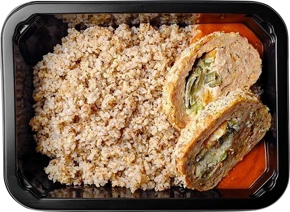 Пшеничный продел, Рулет мясной с овощами в марокканских специях