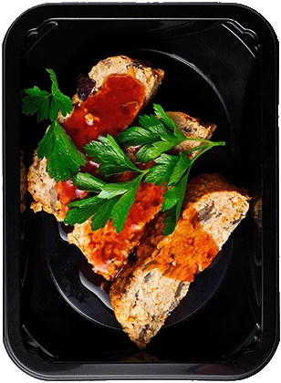 Митлоф из курицы с грибами