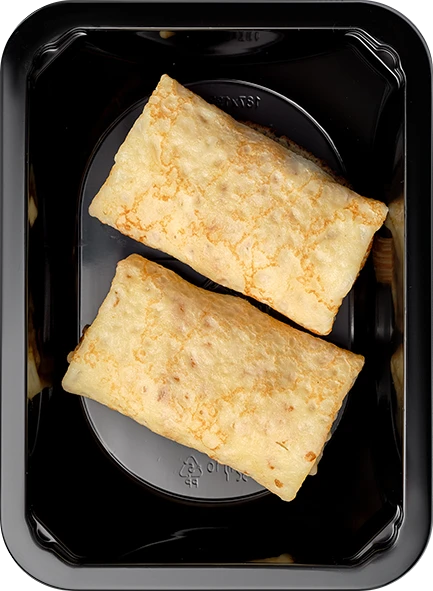 Блинчики с курицей и грибами