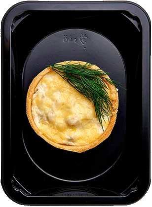 Запеченная тарталетка с курицей