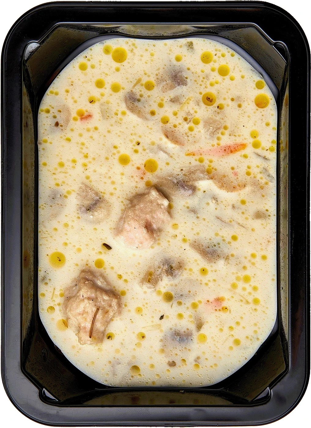 Сырный суп с фрикадельками