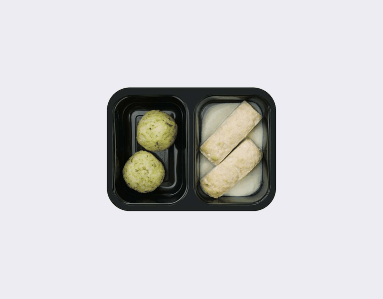 Фишлов с сырным соусом. Аранчини с брокколи