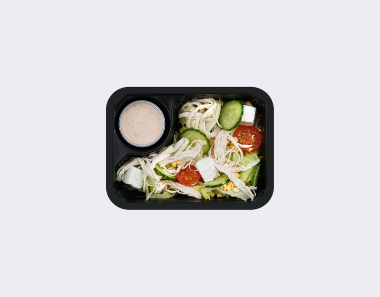 Салат Кобб диетический с курицей