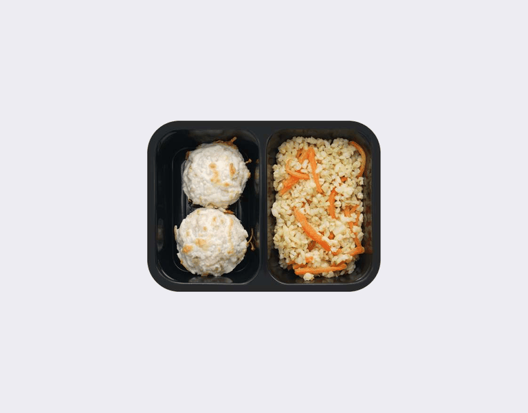 Куриные маффины с сыром. Плов из булгура с овощами