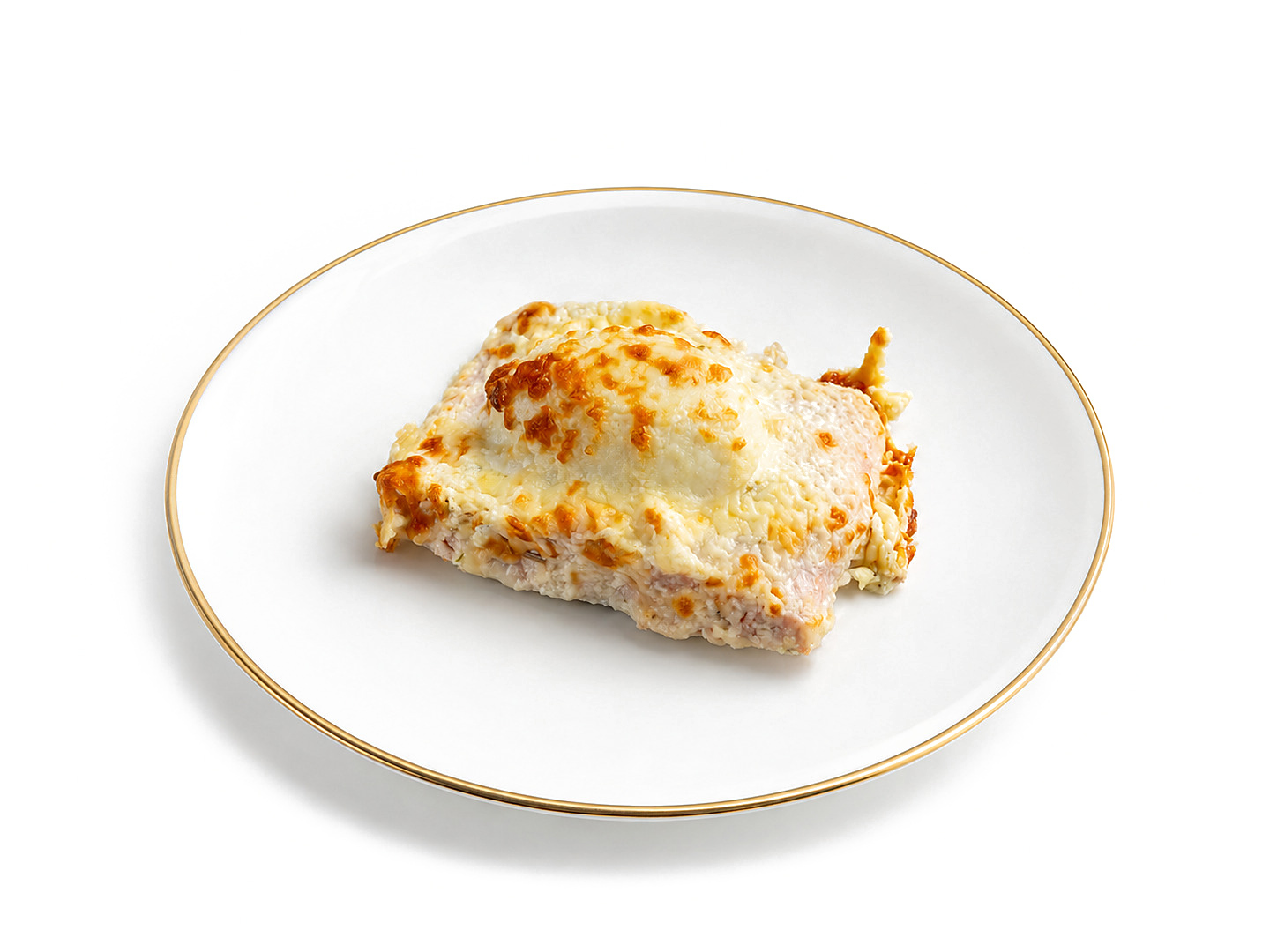 Горбуша запечёная с яйцом и сыром, Овощной салат с соусом Мацони