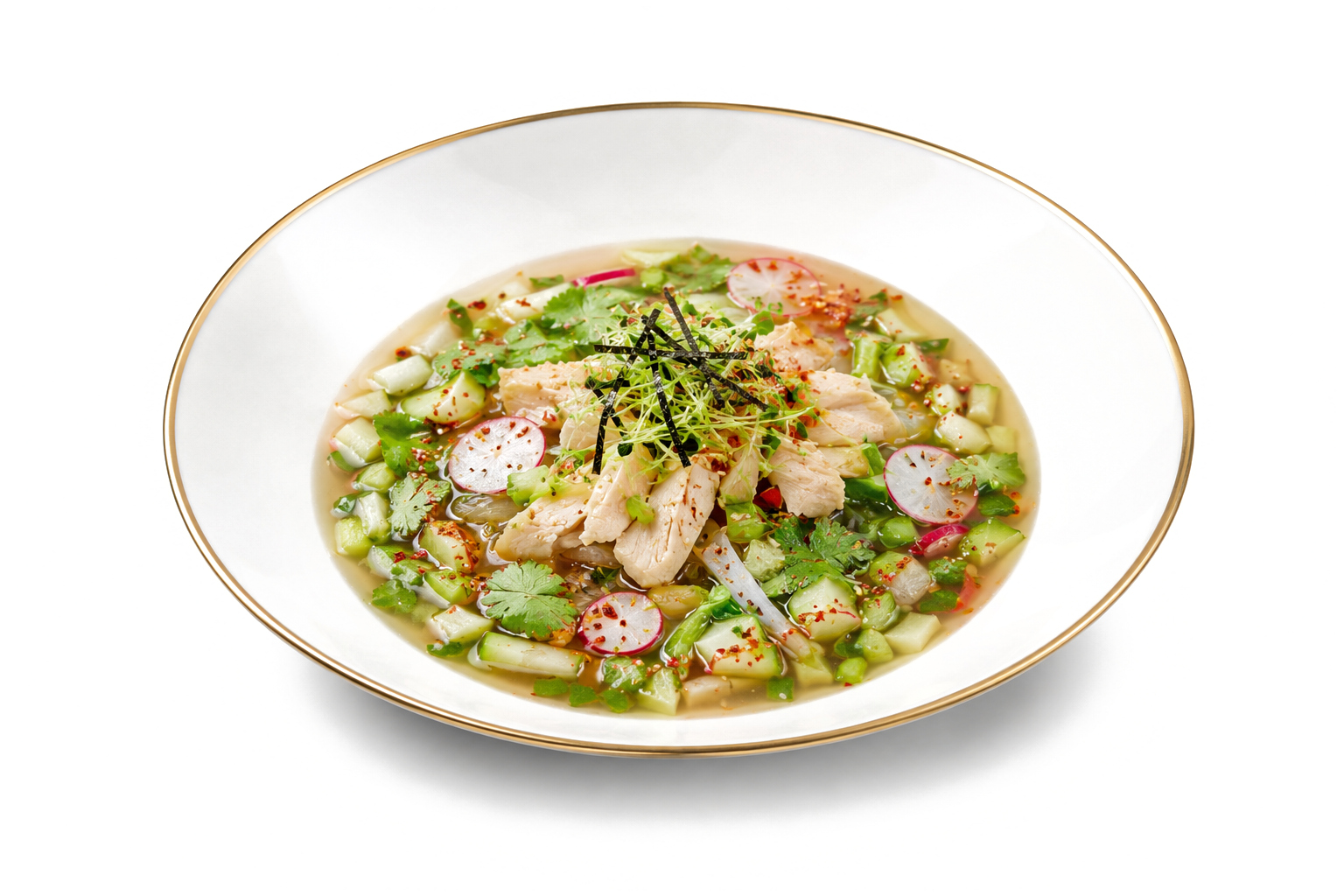 Окрошка по-корейски с курицей, Жаркое по-домашнему с говядиной