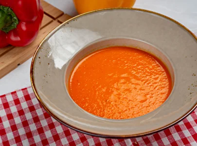 Прованский крем-суп из сладких перцев